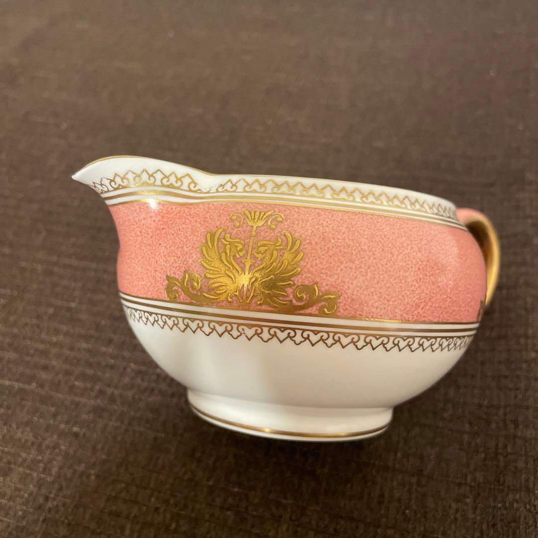 ウェッジウッド　コロンビア　パウダーピンク　クリーマー