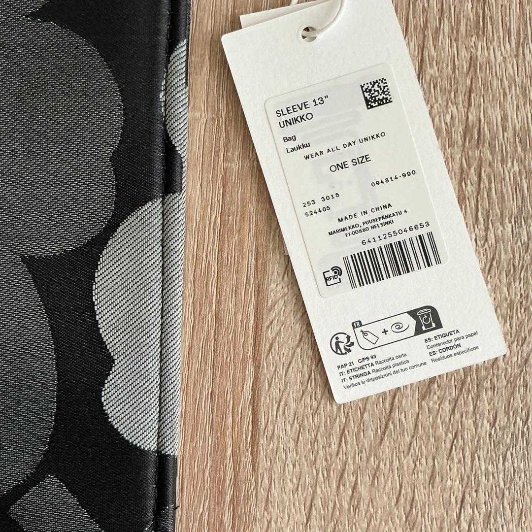 【未使用】マリメッコ Sleeve 13\" Unikko ラップトップスリーブ