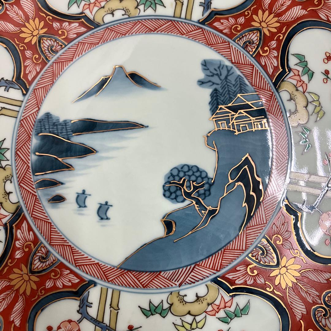 有田焼古赤絵紋様9号も盛り鉢