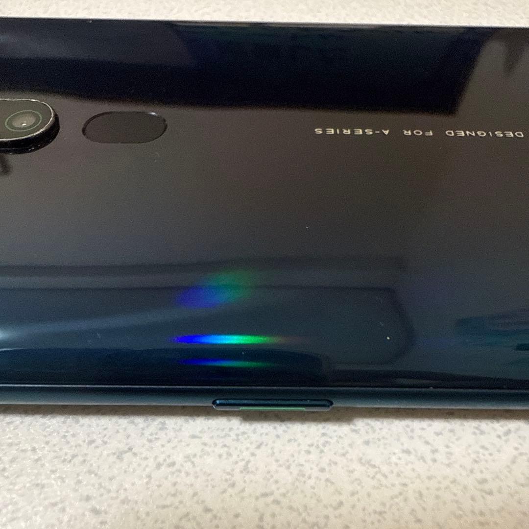 Oppo A5 2020 本体 ブルー デュアルカメラ