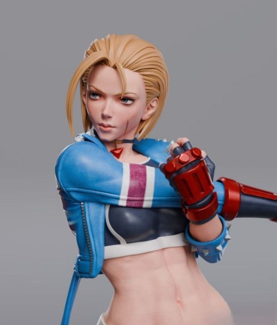 ストリートファイター　キャミィ 1/6 ガレージキット ガレキ 　未塗装未組立