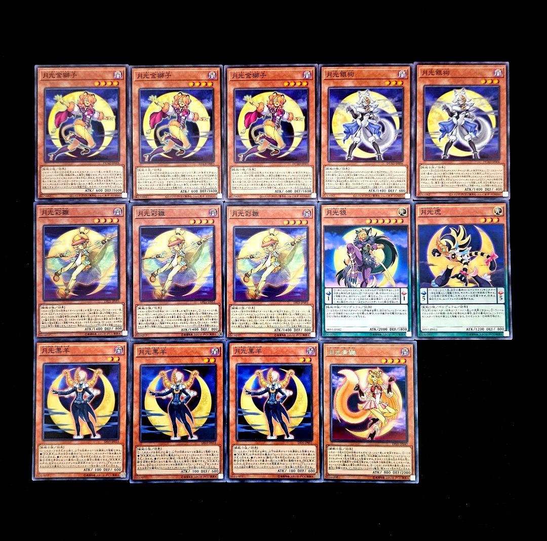 遊戯王 【本格構築‼️】月光 構築済みデッキ‼️ ムーンライト 大会 月光デッキ