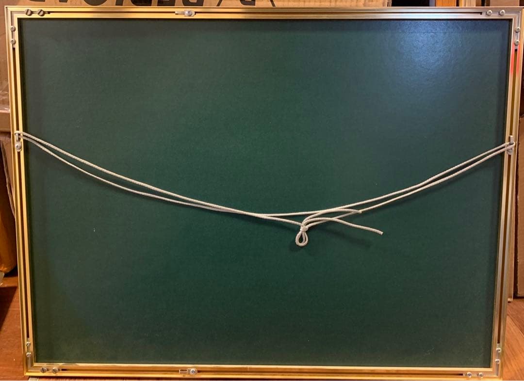 絵画　油彩肉筆画　真作　ESTHER『フラワーバスケット』