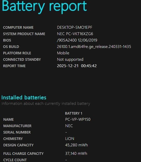VersaPro タイプVX◆Core i5-8265U/256G/8G/DVD