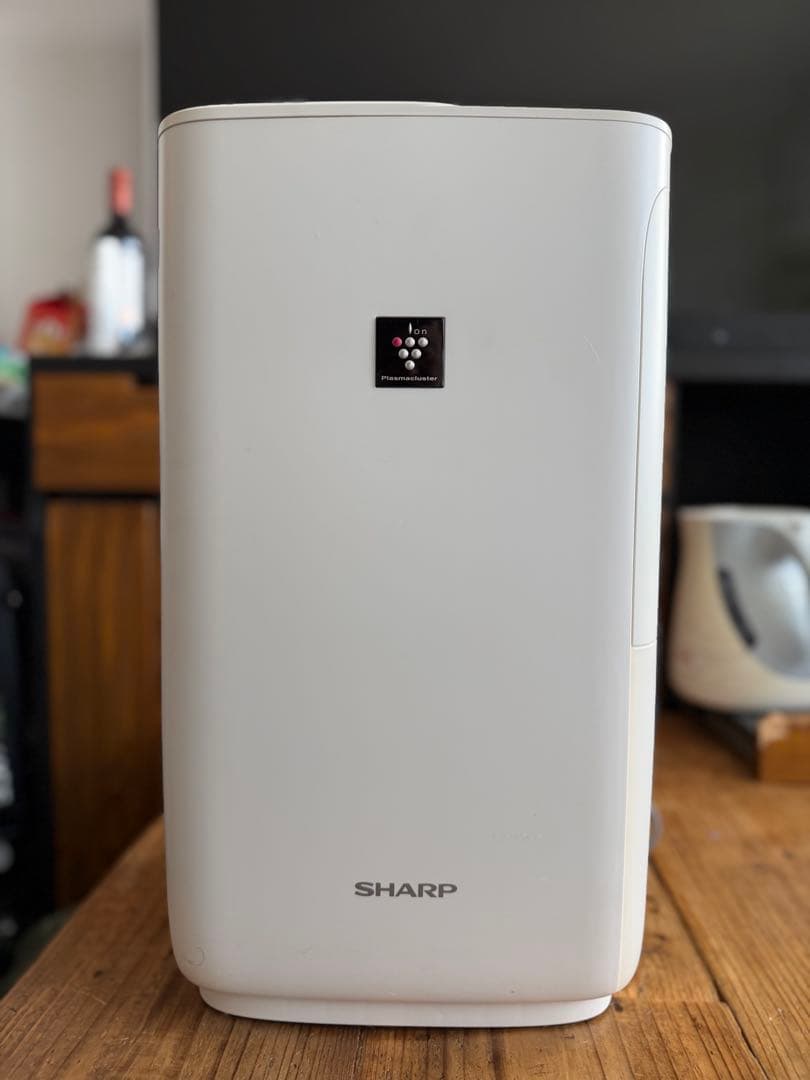 シャープ加湿器ハイブリッド HV-R55-Wホワイト4L/加湿量550mL15畳