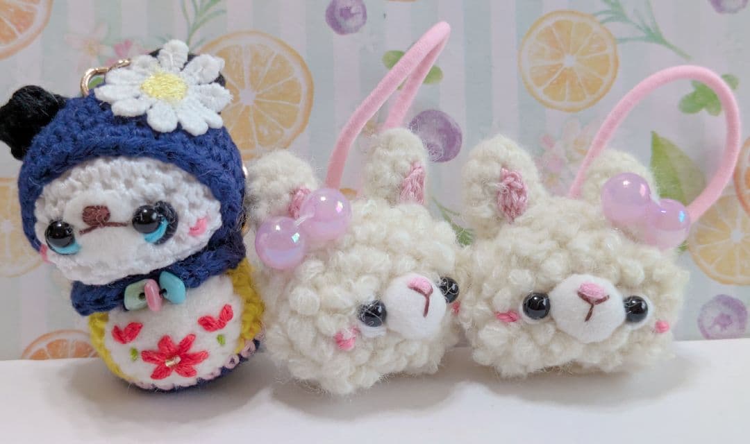 あいページです★編みぐるみオーダー【もこもこキャメルベア】