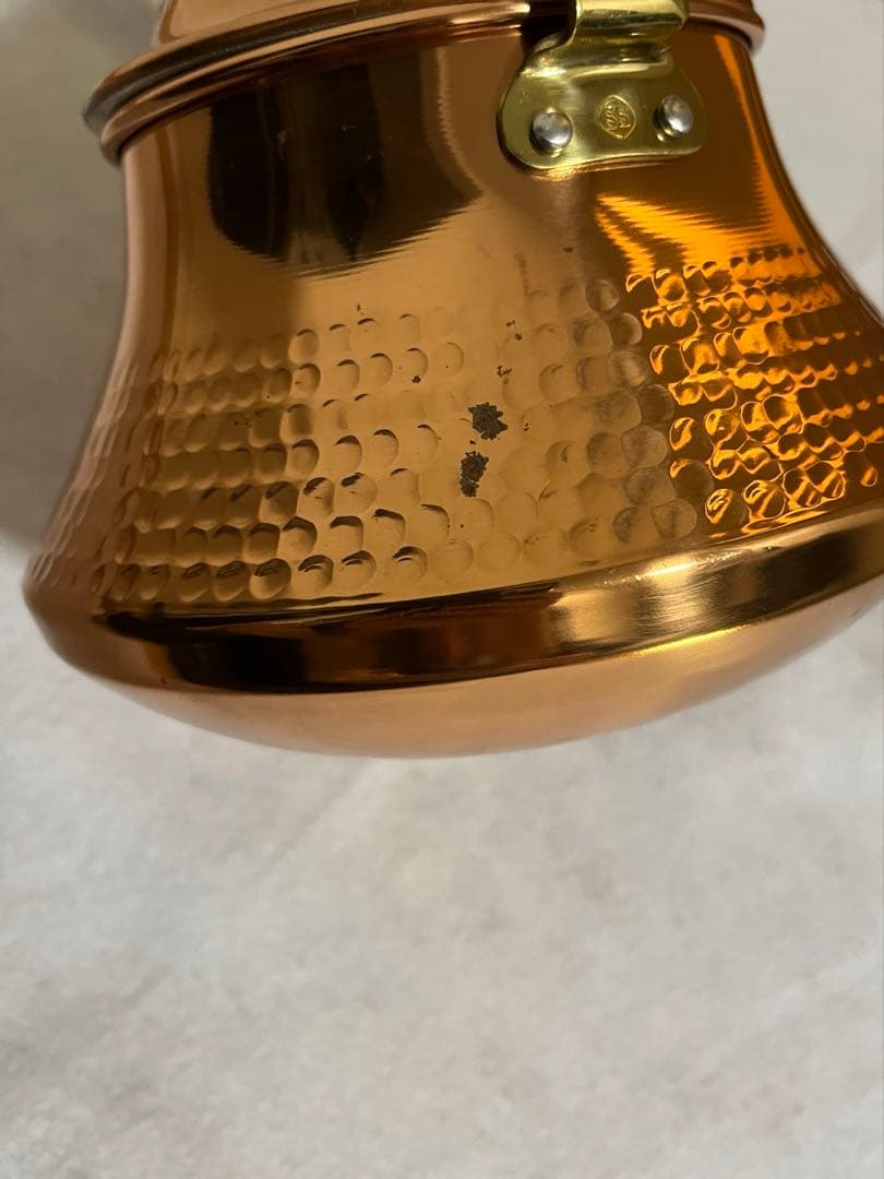 島本製作所　銅製やかん