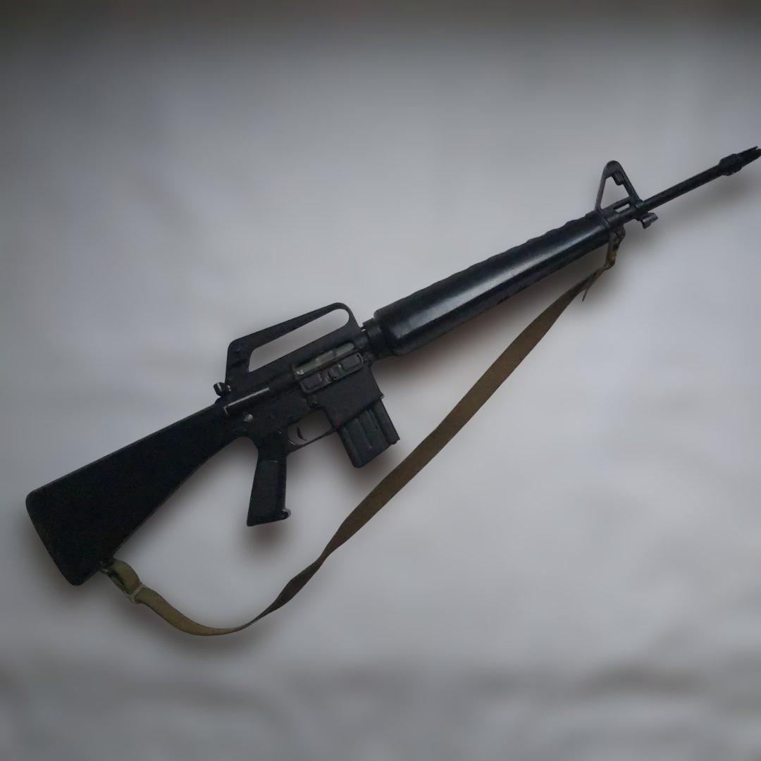マルシンM-16A1モデルガン 説明書付きSMG刻印あり 中古品