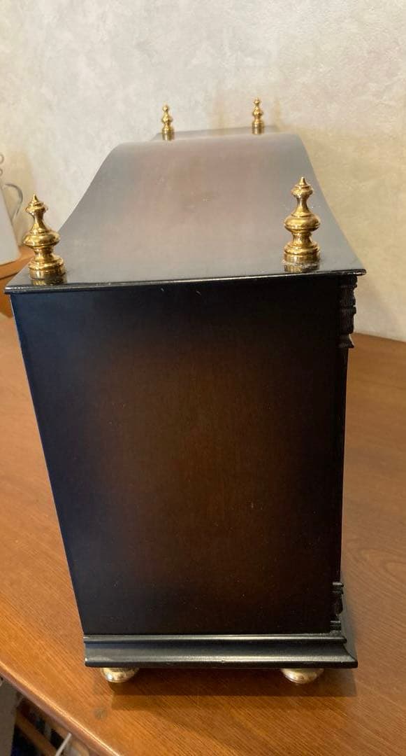 昭和レトロセイコー TCH-354 木製 置時計 ウエストミンスター チャイム