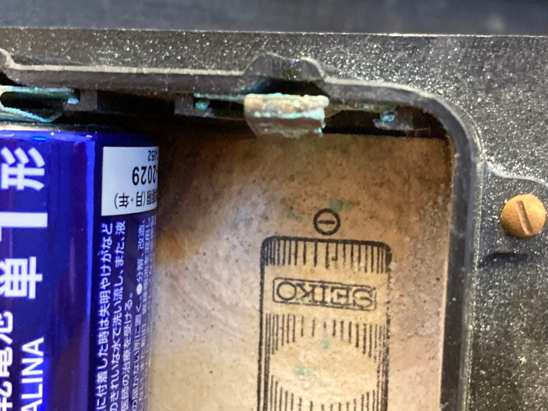 昭和レトロセイコー TCH-354 木製 置時計 ウエストミンスター チャイム