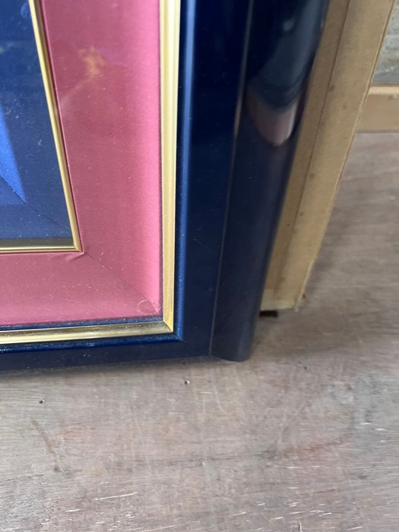 シム・シメール ウィッシング・オン・ザ・ムーン　アクリル画 証明書付