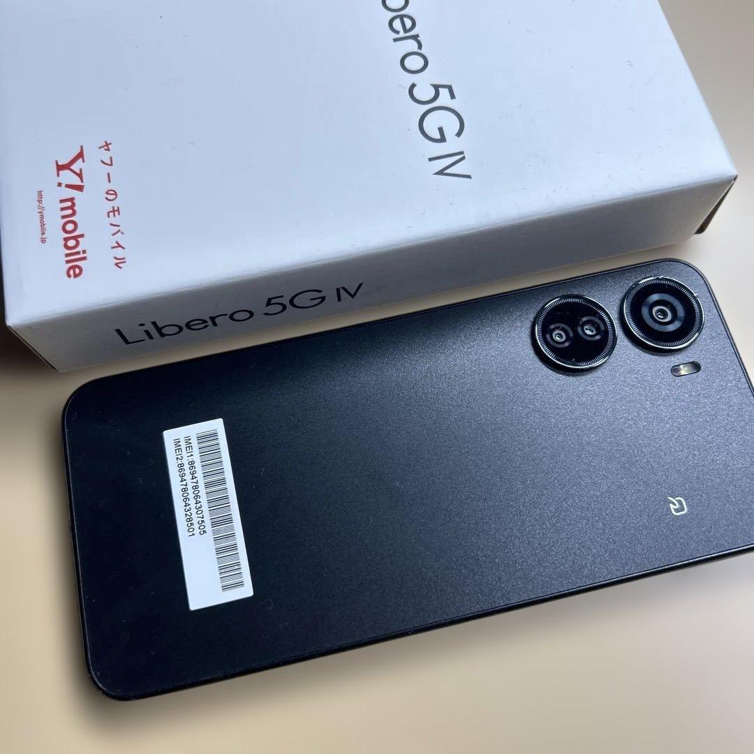 Libero 5G IV 128GB A302ZT SIMフリー　画面割れあり