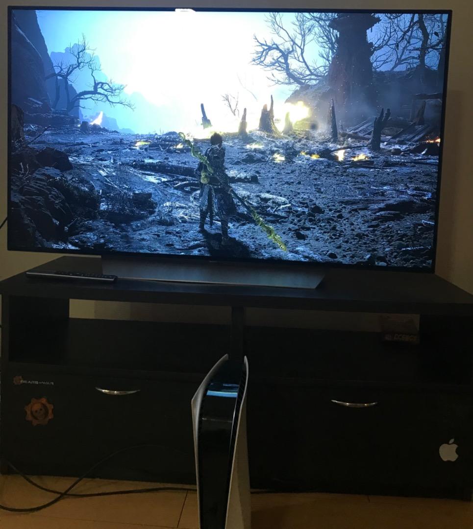 テレビ LG OLED 55v C7with Burn in pickup only