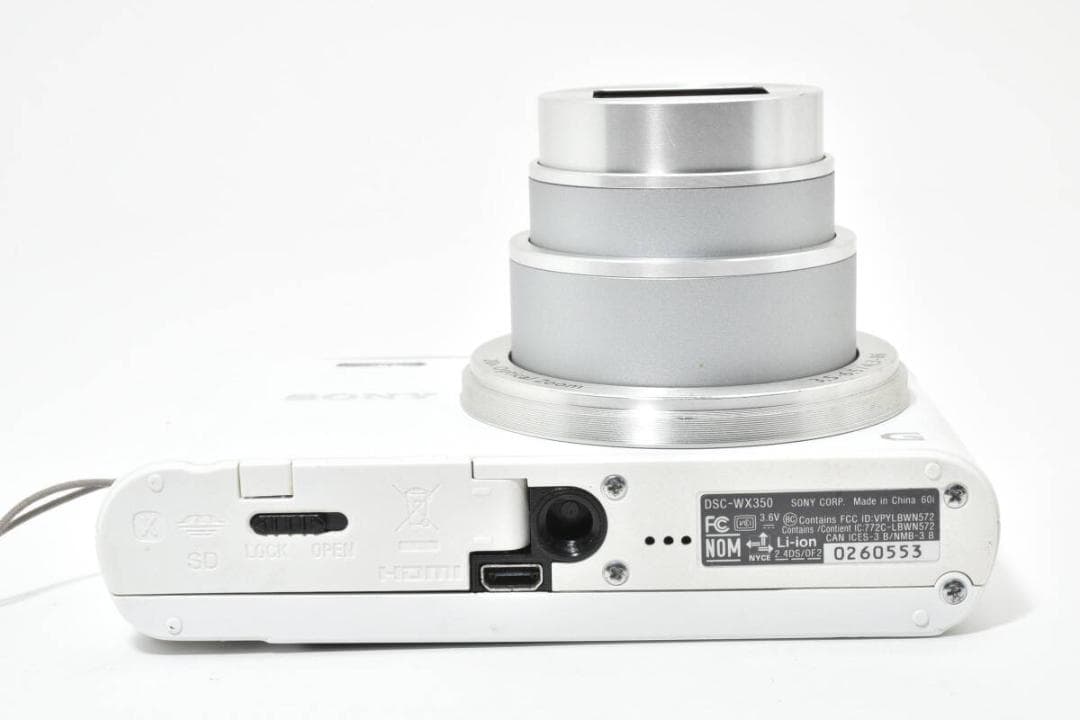 ソニー　SONY Cyber-shot DSC-WX350 ホワイト　454