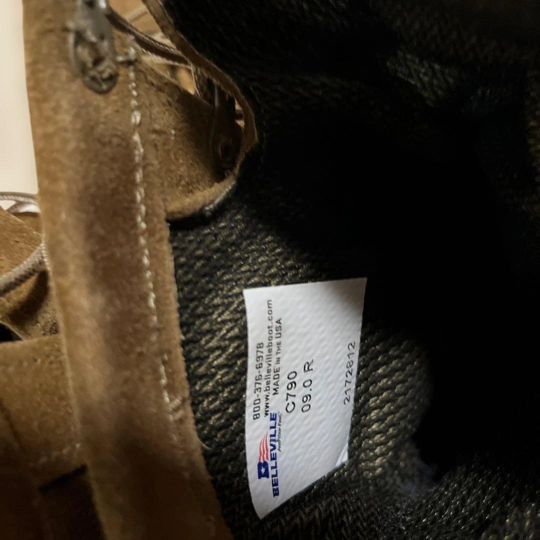 BELLEVILLE C790 ミリタリーブーツ 9Rインチ