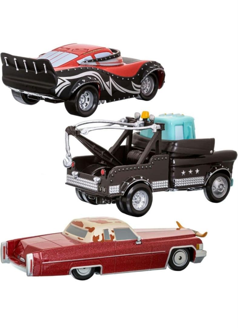 カーズ マテル ヘビーメタルメーター ディズニー ピクサー ミニカー３台セット