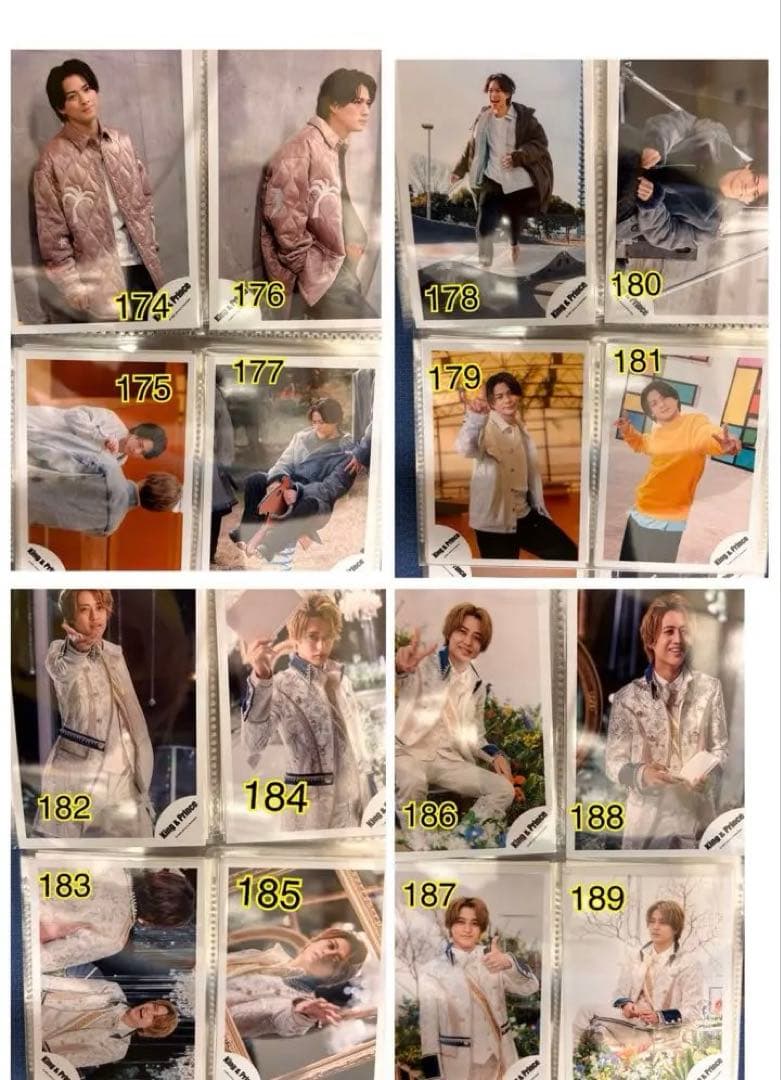 髙橋海人 King&Princeキンプリ 公式写真 まとめ売り