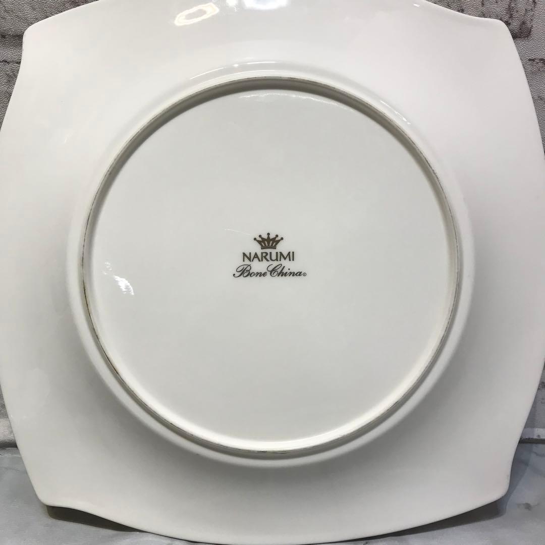 ナルミ　NARUMI フォルテ プラチナ スクエアサービスプレート　10枚セット
