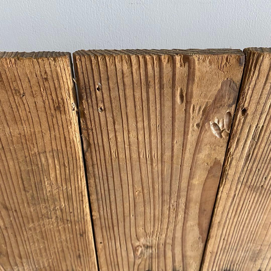 アンティーク 展示台 ボード 天板 無垢材 古道具 シャビー z504