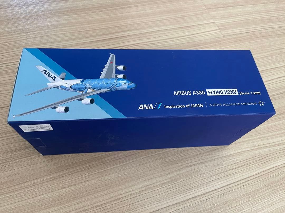 ANA AIRBUS A380 FLYING HONU 飛行機模型 1:200