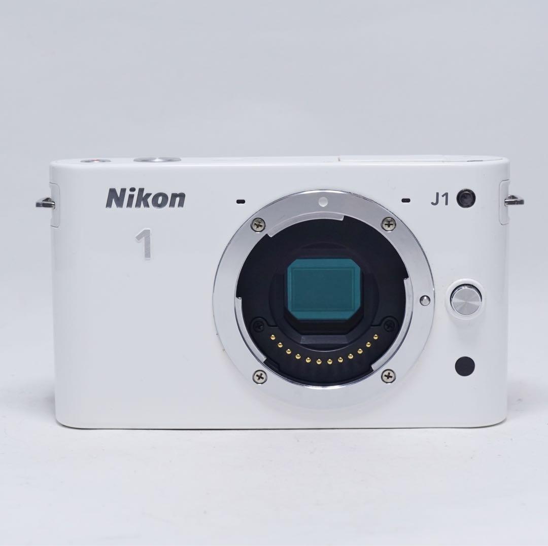 動作確認済 美品 Nikon 1 J1 10-30mm レンズセット ホワイト