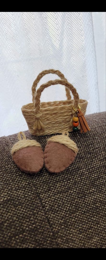 見本　ディズニーぬいぐるみ用　ケープ　バック　帽子