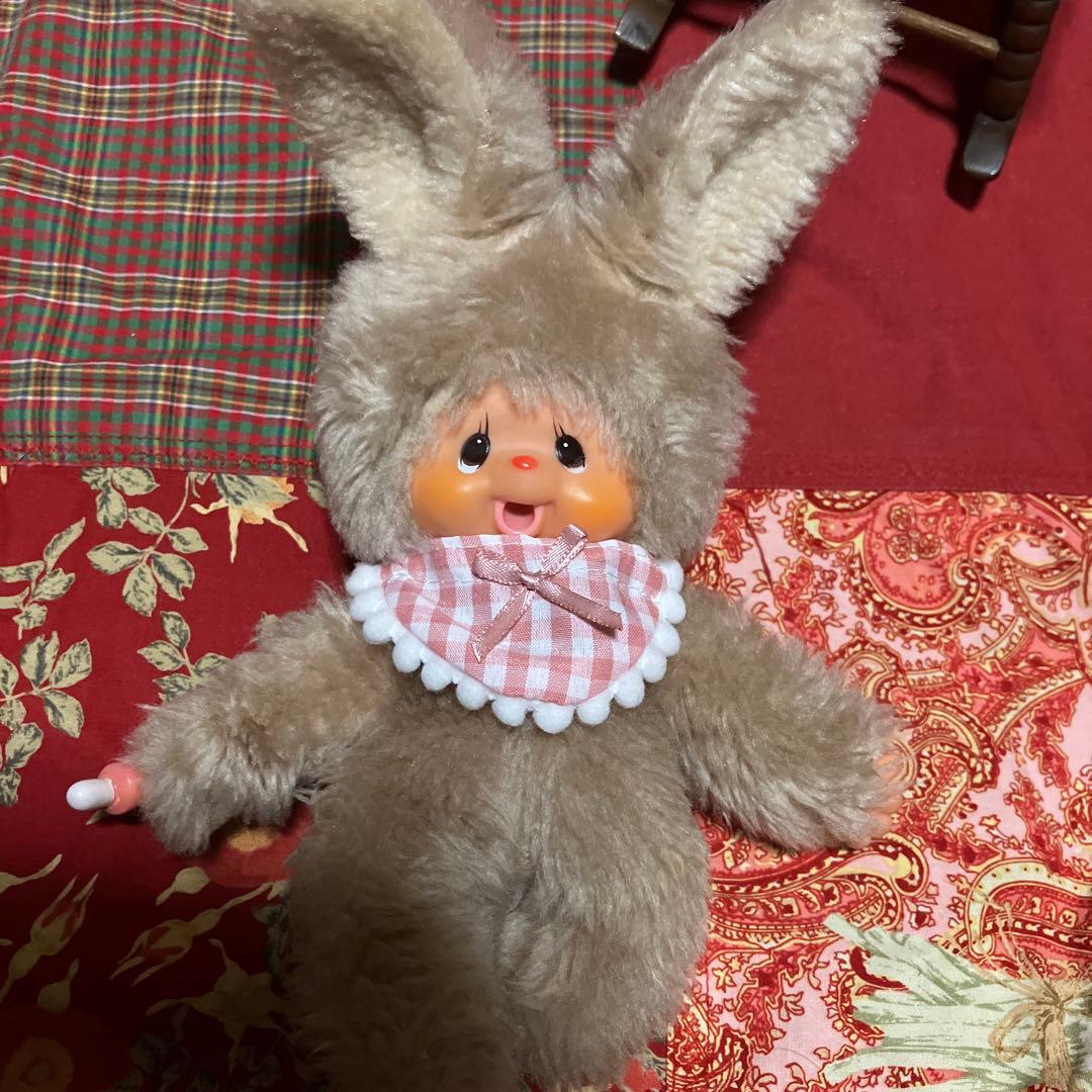 レトロぬいぐるみ　人形　うさぎ　モンチッチ　チムたんクタクタぬいぐるみビンテージ