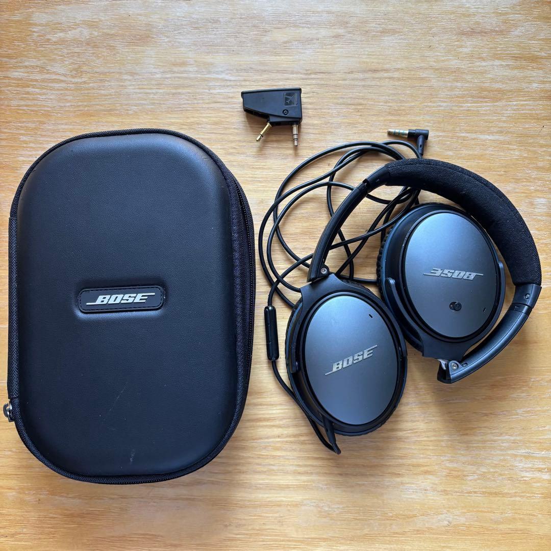 Bose QuietComfort 25 有線ヘッドホン【訳あり・ケース付】