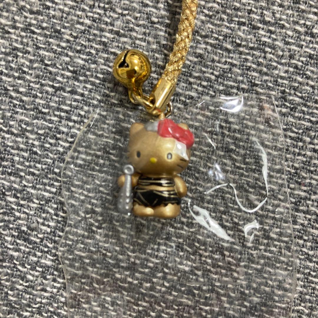 値下げ【未開封】ご当地キティ　群馬限定　鬼押出し　根付け　2003年