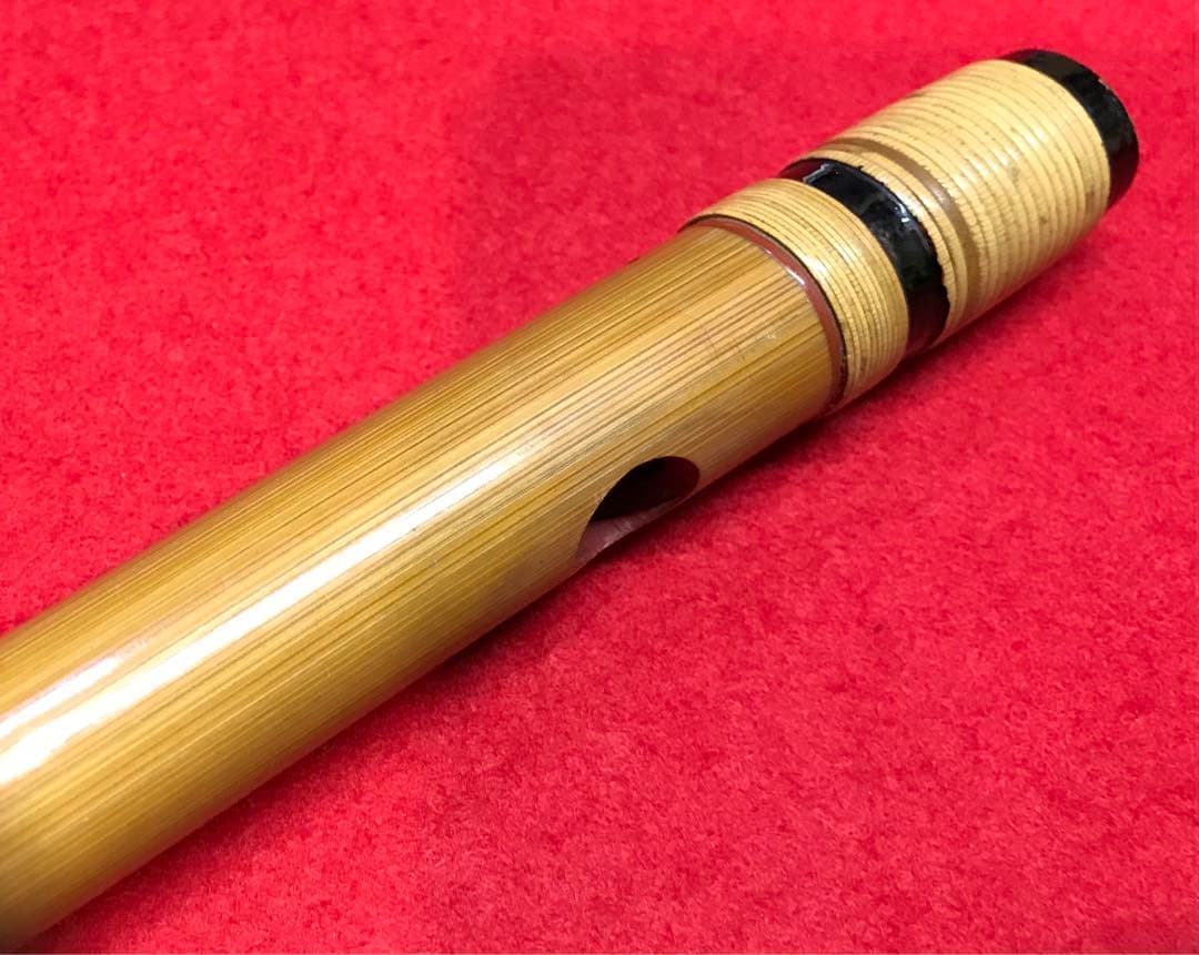 横笛294篠笛/8本調子/㐂月/中古品