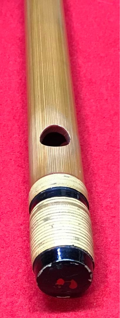 横笛294篠笛/8本調子/㐂月/中古品