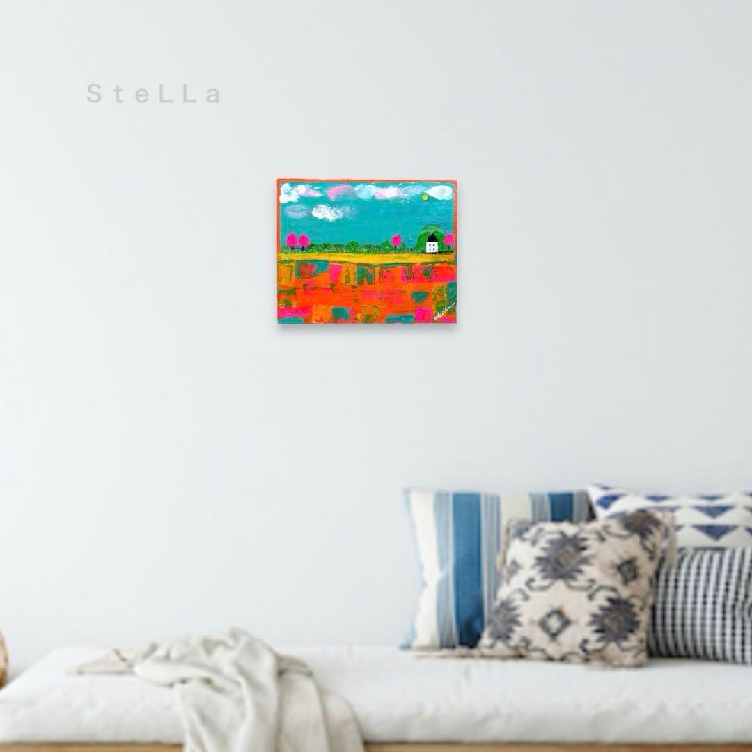 現代アート 北欧アート おしゃれ 抽象画 カラフル ポップ モダン 絵画 絵