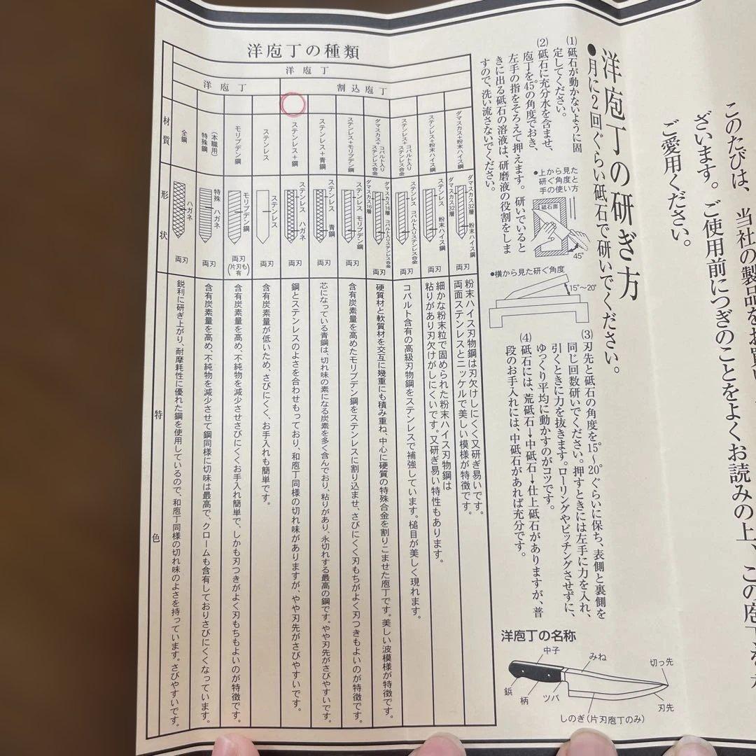 堺刀司　ペティーナイフ