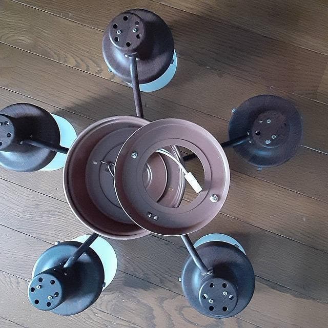 エルックス　シャンデリア　５灯シーリングライト