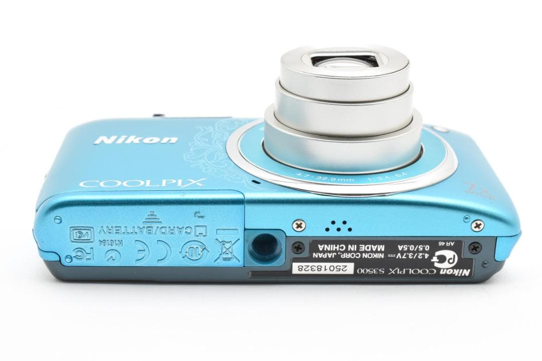 動作品 ニコン Nikon COOLPIX S3500 ブルー ＃A171