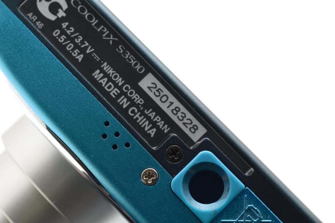 動作品 ニコン Nikon COOLPIX S3500 ブルー ＃A171