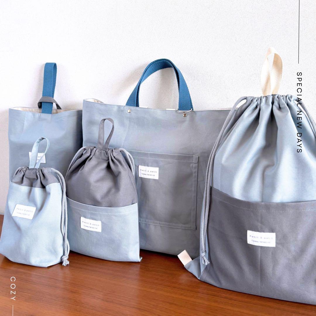 【男の子】優しいニュアンスカラーで仕立てた　シンプルな入園入学5点セット