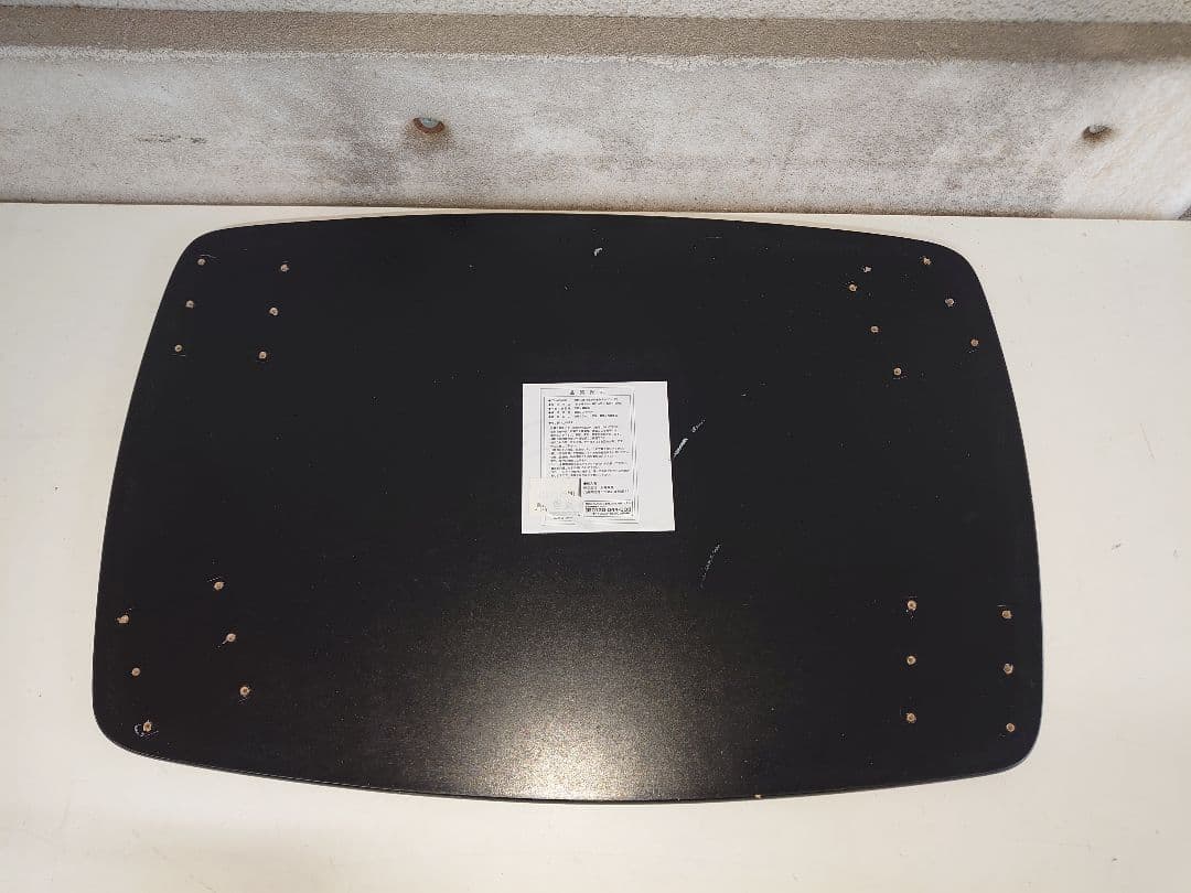 【累積244台目】パチスロを置く台・1台用シンプルスタンド（オーダー作成⑧・黒）