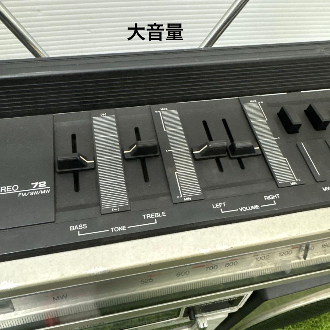 AIWA STEREO72 CS-72 ラジオ カセットテープ ラジカセ