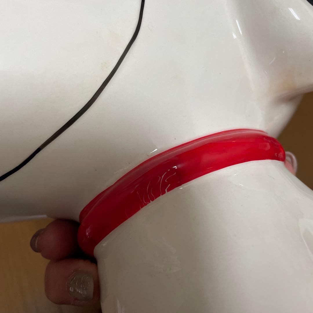 スヌーピー 陶器製フィギュア 約20cm