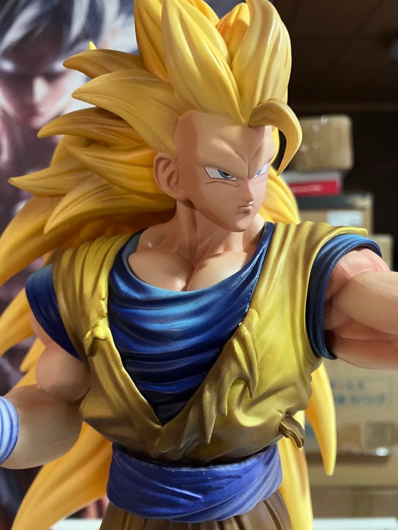 ドラゴンボール　超サイヤ人3　孫悟空　フィギュア 海外品　約32㎝