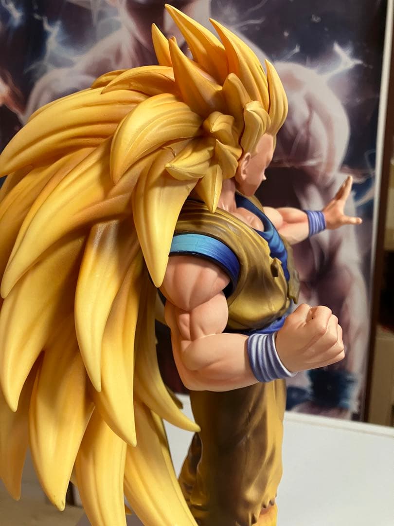 ドラゴンボール　超サイヤ人3　孫悟空　フィギュア 海外品　約32㎝