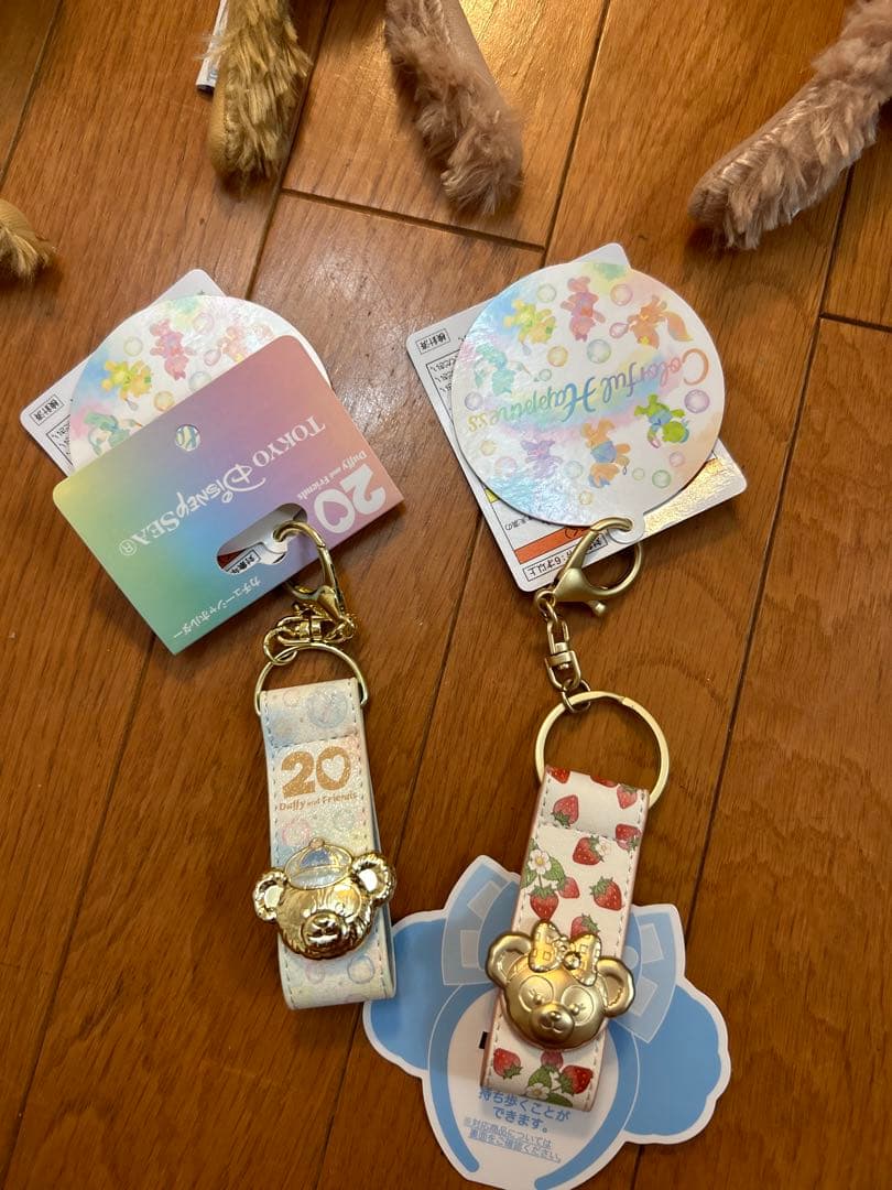 一回のみ使用　ディズニーシー　ダッフィー　シェリーメイ　20周年記念カチューシャ