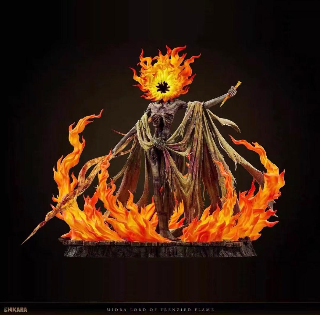 エルデンリング CHIKARA 狂い火の王ミドラー フィギュア
