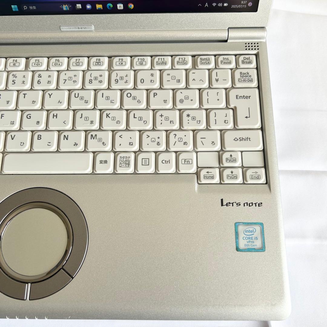 Panasonic ノートPC レッツノート SSD256 Corei5 A22