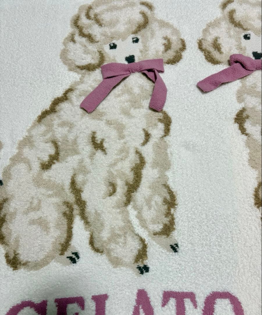 GELATO PIQUE プードル ブランケット