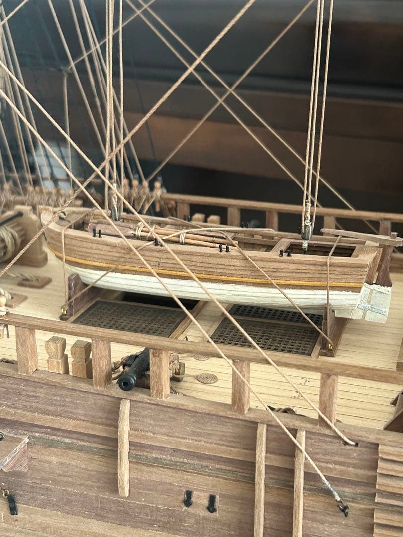 木製　帆船模型　エンデバー号　endeavor 完成品　引き取りは値引きします
