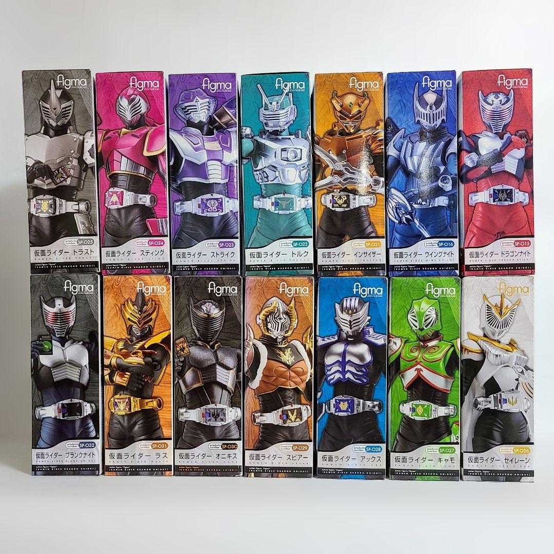 Figma 仮面ライダー龍騎 フィギュア ドラゴンナイト版 全14種