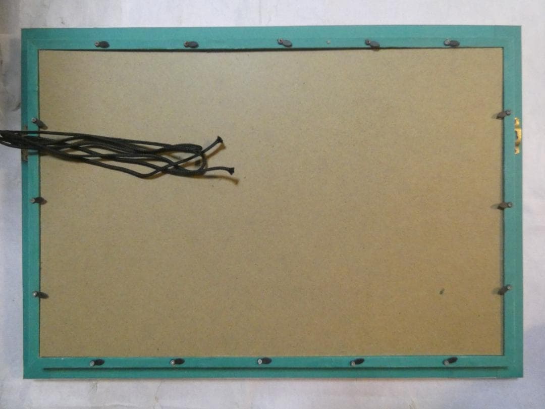 風景画　千住博　雲龍　M10　額付き　手描き　肉筆