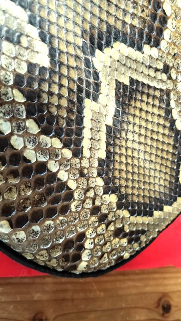 三線 本革 盛島開鐘チーガ 美品